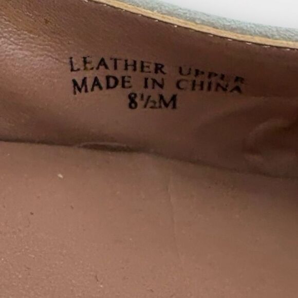 Ava & Aiden Suede Ankle Strap Heels in Grey Women’s Size 8.5 - Picture 8 of 8